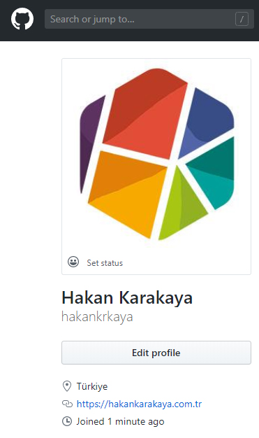 GitHub profil backlink alma.