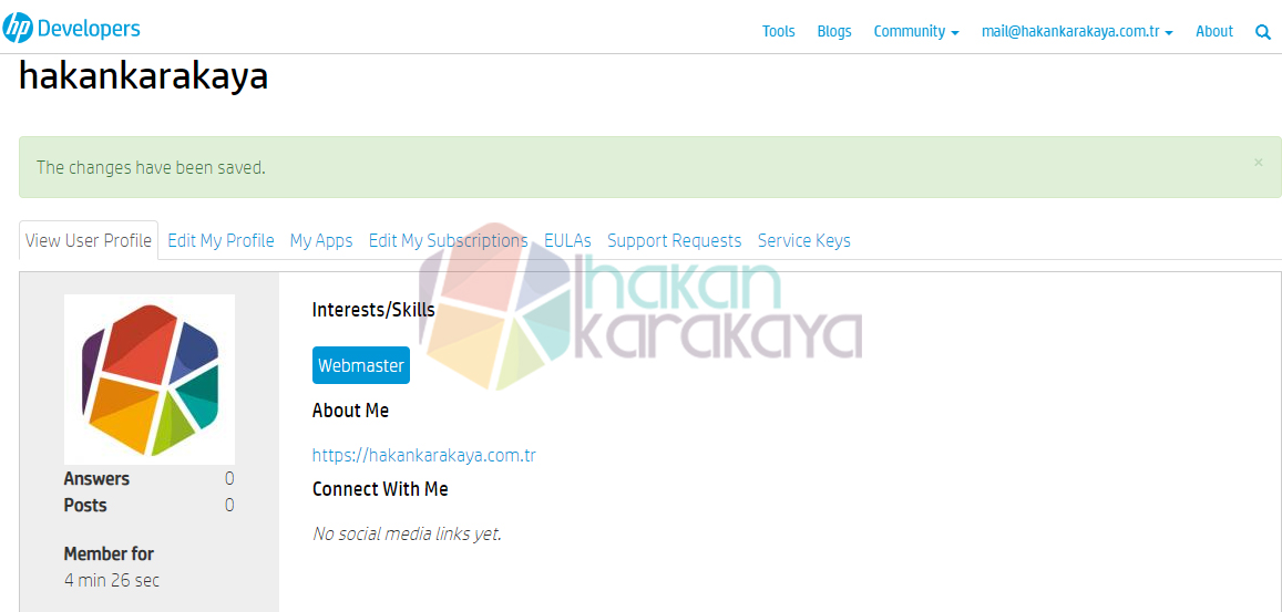 HP profil backlink alma.