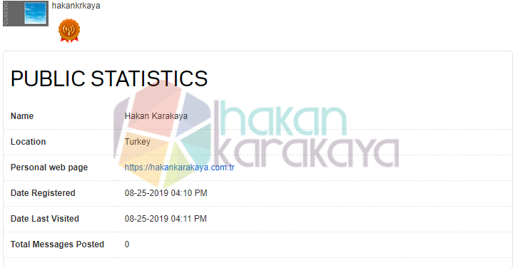 Linksys profil backlink alma.