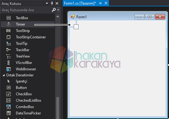 C# Timer kullanımı.