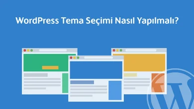 Wordpress tema seçimi.
