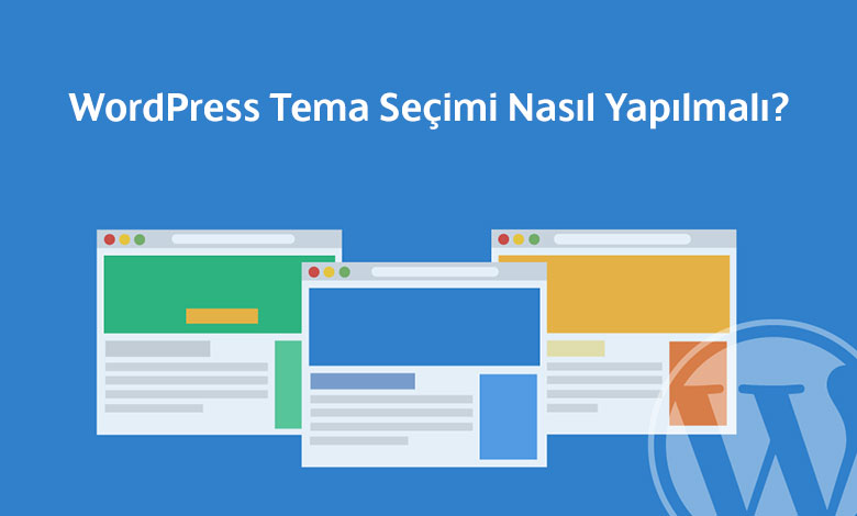 Wordpress tema seçimi.